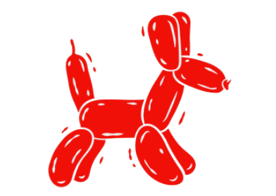 imagem de um cachorro interativa